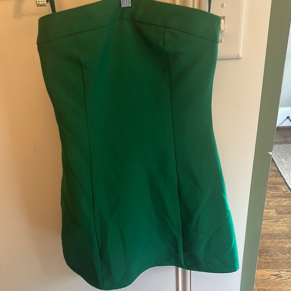 Peppermayo green short mini dress